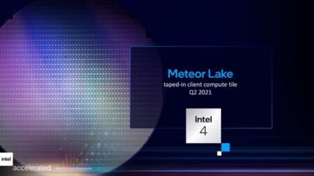 Intelは次世代MeteorLake CPUコンピューティングタイルに電源を投入、CEOによると卓越したパフォーマンスを実現