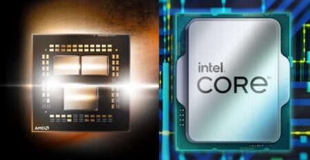 Intel CPUはAlderLakeのおかげで、2021年全体で最高のシェアを報告しているものの、AMD Ryzen CPUが圧倒的なリードを維持