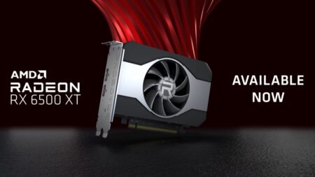 AMD Radeon RX 6500XT用のNavi 24 GPUは、主にPCIe Gen4をサポートするラップトップ向けに設計された