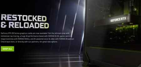 NVIDIA GeForce RTX 30グラフィックスカードが潤沢に市場に回り始める、ゲーム用GPUの可用性が向上し価格が正常化へでも円安で効果薄い