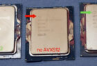 Intel 14th Meteor Lake-P モビリティCPUは、6つのPコアと8つのEコアとクローズアップ写真